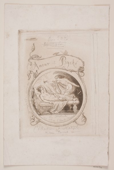 Omslag k "Amor a Psyche" od Lorenz Frølich
