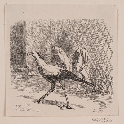 tajemník Jardin des Plantes od Lorenz Frølich