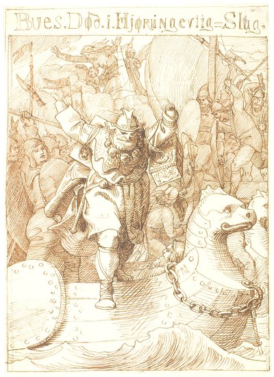 Bueova smrt od Lorenz Frølich