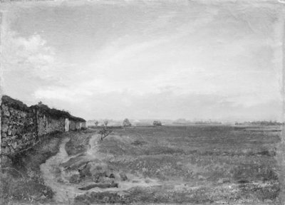 Krajina (v okolí Barbizonu) od Lorenz Frølich