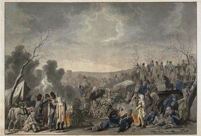 Ústup Grande Armée z Moskvy v roce 1812, 1813 od Lorenz Rugendas
