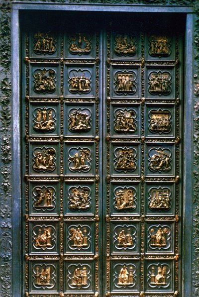 Severní dveře baptisteria San Giovanni, 1403-1424 od Lorenzo Ghiberti