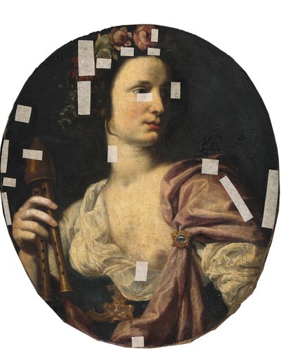 Múza Euterpe od Lorenzo Lippi