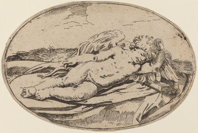 Spící Amor od Lorenzo Loli after Guido Reni