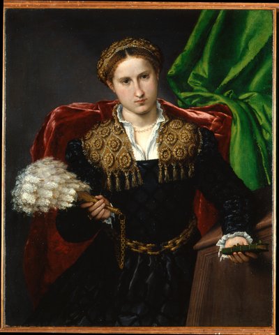 Portrét Laury da Pola od Lorenzo Lotto