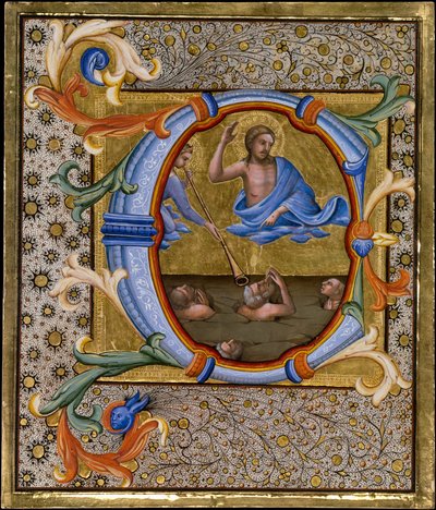 Poslední rozsudek v počátečním C, ca. 1406-7. od Lorenzo Monaco