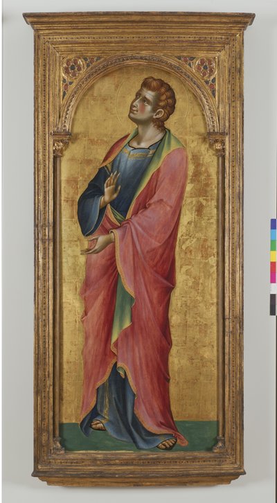 Svatý Jan Evangelista, 1355-57 od Lorenzo Veneziano