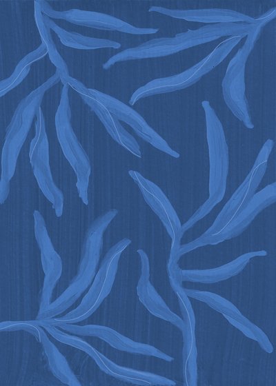 Deep Blue Botanicals od Lori Ann Folz