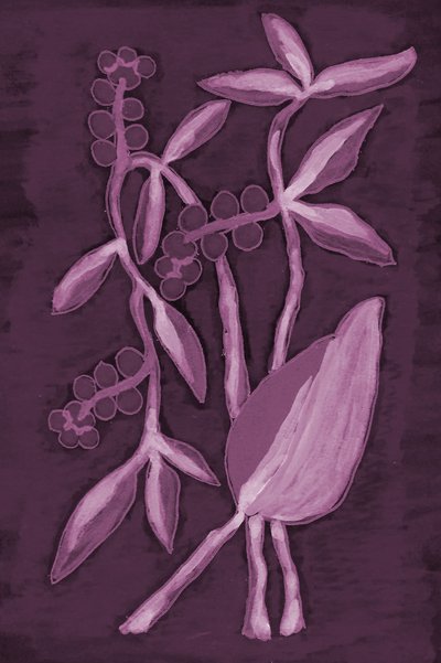 Deep Purple Botanicals od Lori Ann Folz