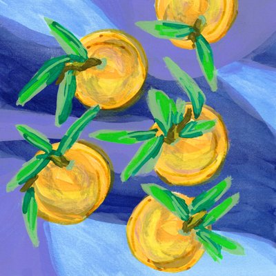 Čerstvé citrusové pomeranče od Lori Ann Folz