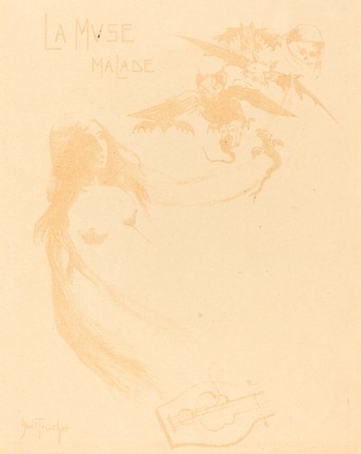 Nemocná múza, c. 1900. od Louis Abel Truchet