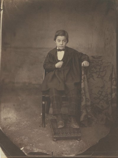 Portrét mladého chlapce od Louis Adolphe Humbert de Molard