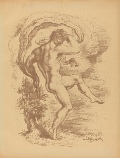 Tančící akt, 1897. od Louis Anquetin