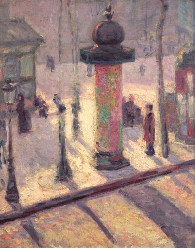 Kiosek na bulváru Clichy, 1886-7 od Louis Anquetin
