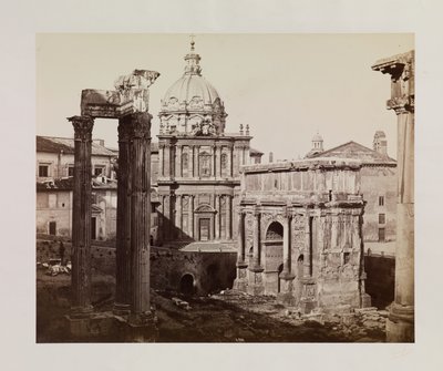 Forum Romanum od Louis Auguste Bisson