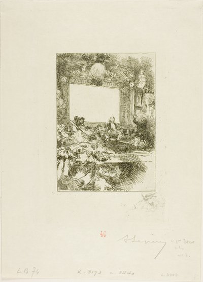 V Chat Noir od Louis Auguste Lepère