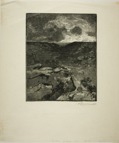 Franchard Valley od Louis Auguste Lepère