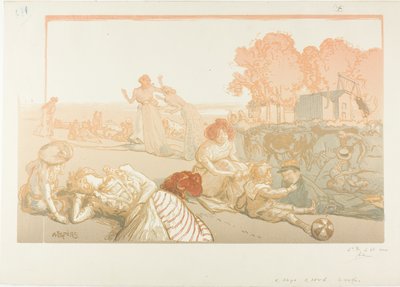 Moderní bukolické od Louis Auguste Lepère