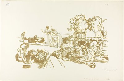Moderní bukolické od Louis Auguste Lepère