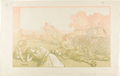 Moderní bukolické od Louis Auguste Lepère
