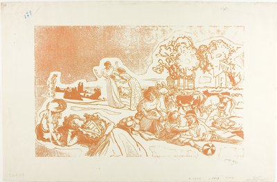 Moderní bukolické od Louis Auguste Lepère