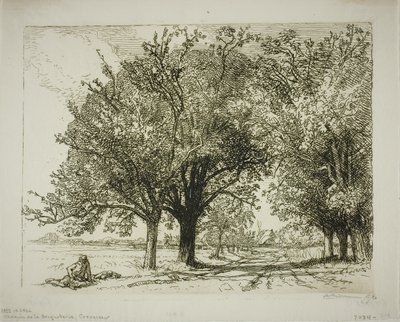 Cesta do Brick-Kiln od Louis Auguste Lepère