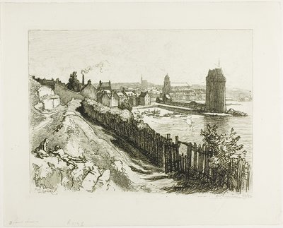 Saint-Servan od Louis Auguste Lepère
