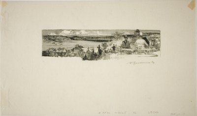 Sole Valley od Louis Auguste Lepère