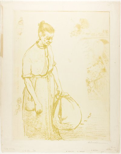 Prádelny od Louis Auguste Lepère