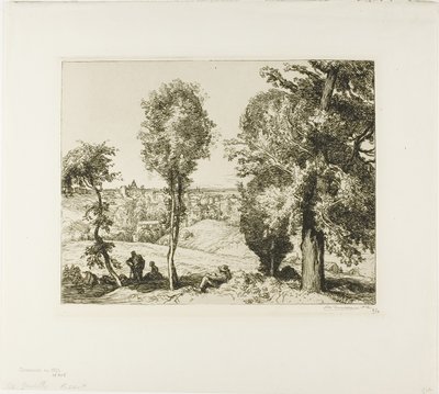Do Gentilly od Louis Auguste Lepère