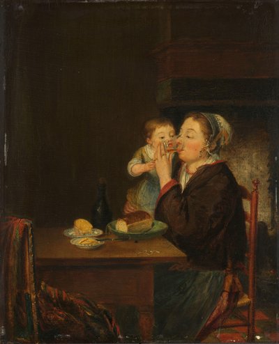 Matka a její dítě od Louis Bernard Coclers