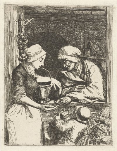 prodejce zeleniny od Louis Bernard Coclers
