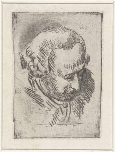 Hlavní studie Jean Baptiste Coclers od Louis Bernard Coclers