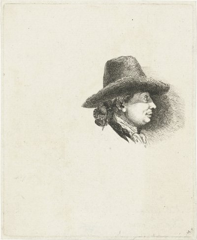 Studijní list s portréty Louise Bernarda Coclerse a jeho rodiny od Louis Bernard Coclers