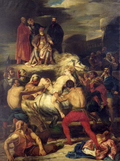 Mazeppa, 1827 od Louis Boulanger