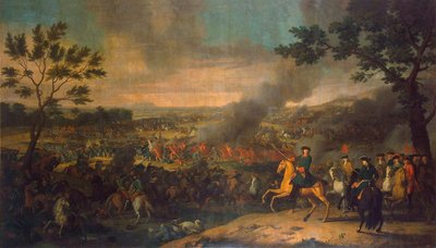 Bitva u Poltavy 27. června 1709, 1717-1718. od Louis Caravaque