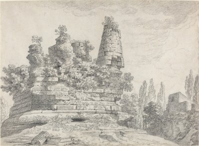 Hrob Horatii a Curatii v Albano od Louis Chaix