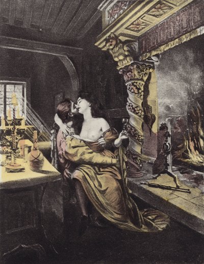 Rinaldo dAsti a paní vdova, Druhý den, Druhý příběh od Louis Chalon