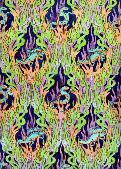 Design tapety s draky od Louis Chalon