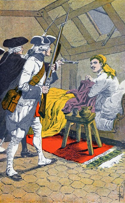 Zastavení kazety od Louis Charles Bombled