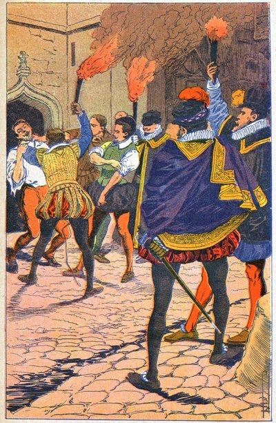 Karel IX. a protestanti od Louis Charles Bombled