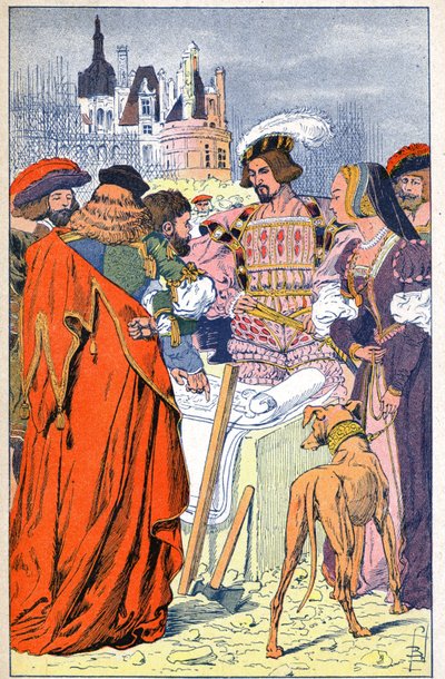 František I. od Louis Charles Bombled