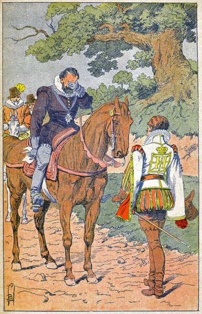 Jindřich IV od Louis Charles Bombled