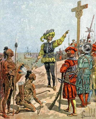 Jacques Cartier od Louis Charles Bombled