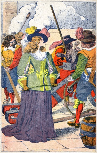 La Fronde: Grande Mademoiselle od Louis Charles Bombled