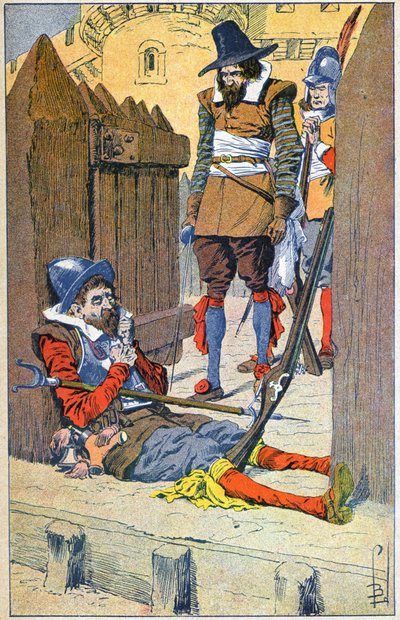 Sídlo La Rochelle od Louis Charles Bombled