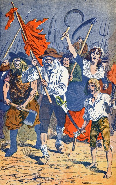 Selské povstání před Francouzskou revolucí od Louis Charles Bombled