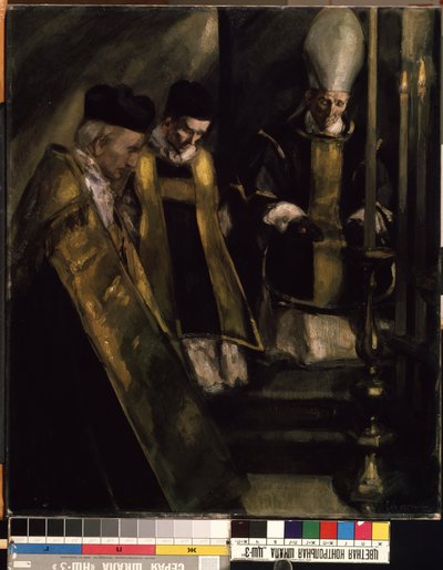 Rekviem mše 20. století (malba) od Louis Charles Crespin