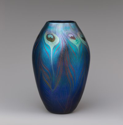 Váza, cca 1900 (favrile sklo) od Louis Comfort Tiffany