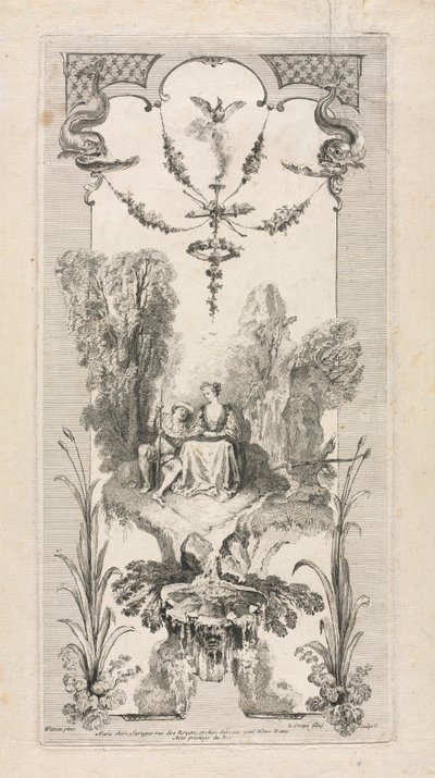 Pastorační, Arabeska. od Louis Crepy